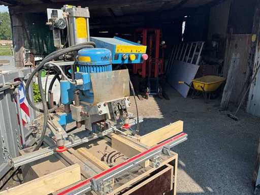 1995 Beticht Blue Max 8FS Multihead Drilling Machine