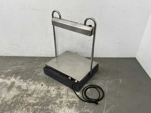 Warmhoudplaat met warmtebrug