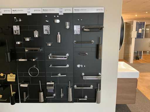 Płyta ścienna z akcesoriami Geesa Nemox (2x)