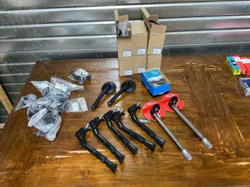 Pièces de vélo Ergotec, Mirage, Elvedes, Shimano : Pied, cloche, engrenage