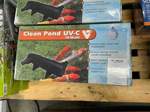 Purificatorul Clean Pond UV-C 18W Ultra Violet (6x)