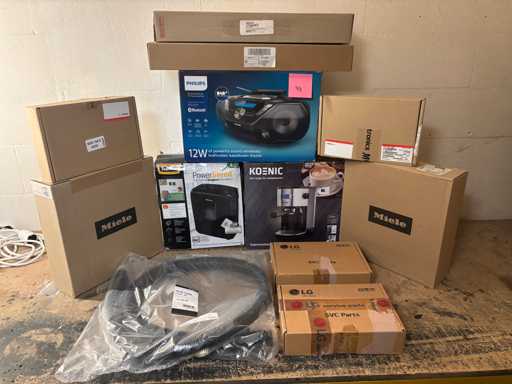 Lot de marchandises retournées