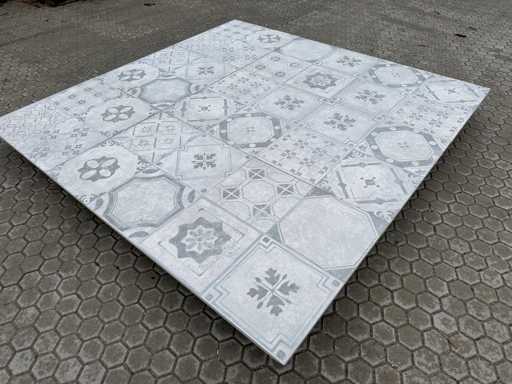 Piastrelle in ceramica per il giardino (circa 56,32 m²)