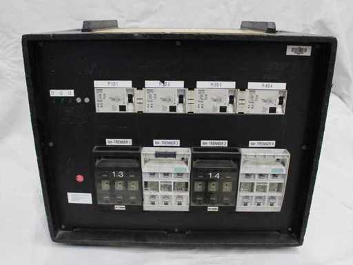 Strom-VT 400A -> 063A 4x / 4xNH-Trenner / 4x FI und Lüfter