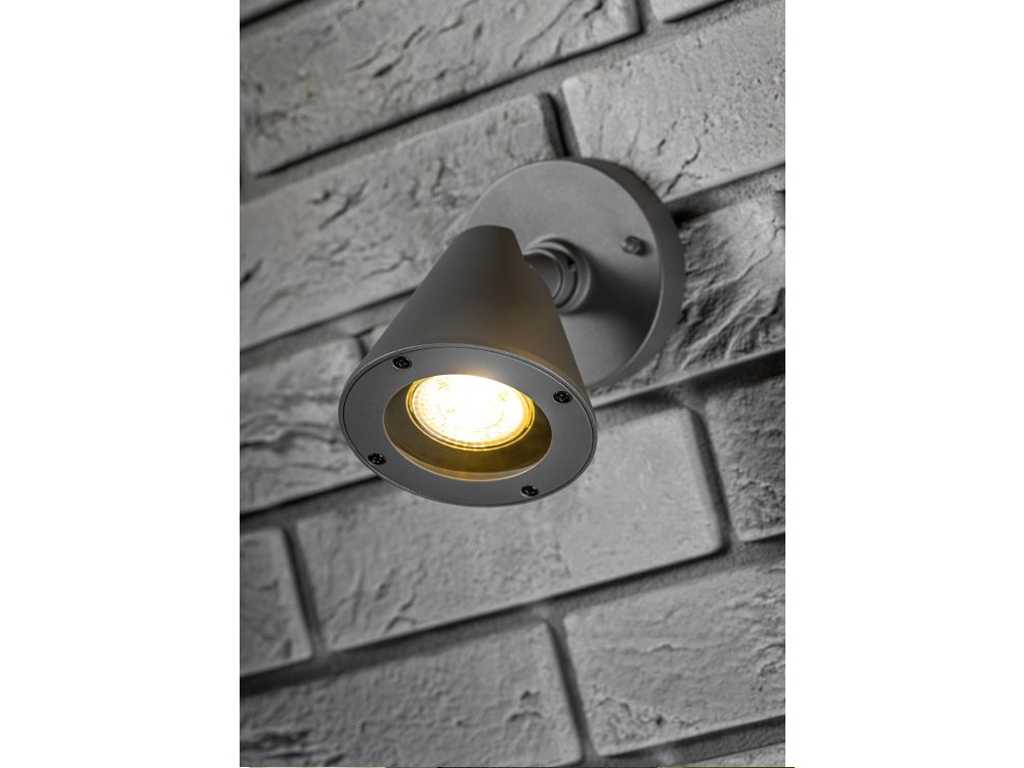 6 x Lust wall outdoor lamp anthracite