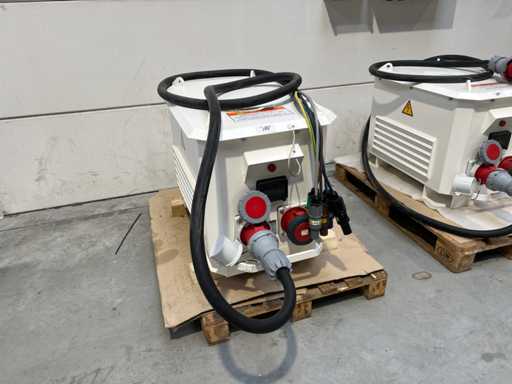 BIG ASS 120 kVA Caja transformadora / unidad transformadora móvil