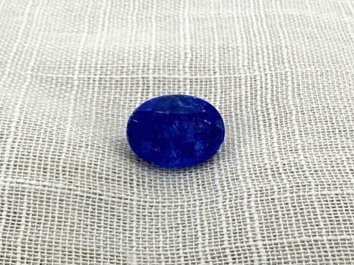 Tanzaniet 6.66 carat natuurlijke tanzaniet gecertificeerd