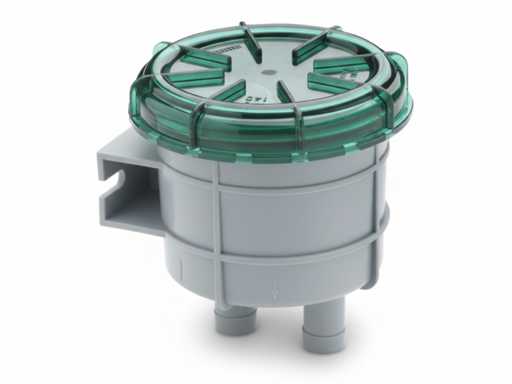 Filtre odorant marin Vetus type 140 pour tuyau de 16 mm - NSF16DS