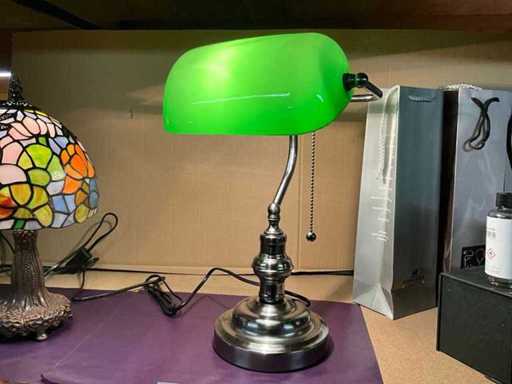 Tiffany notary lamp