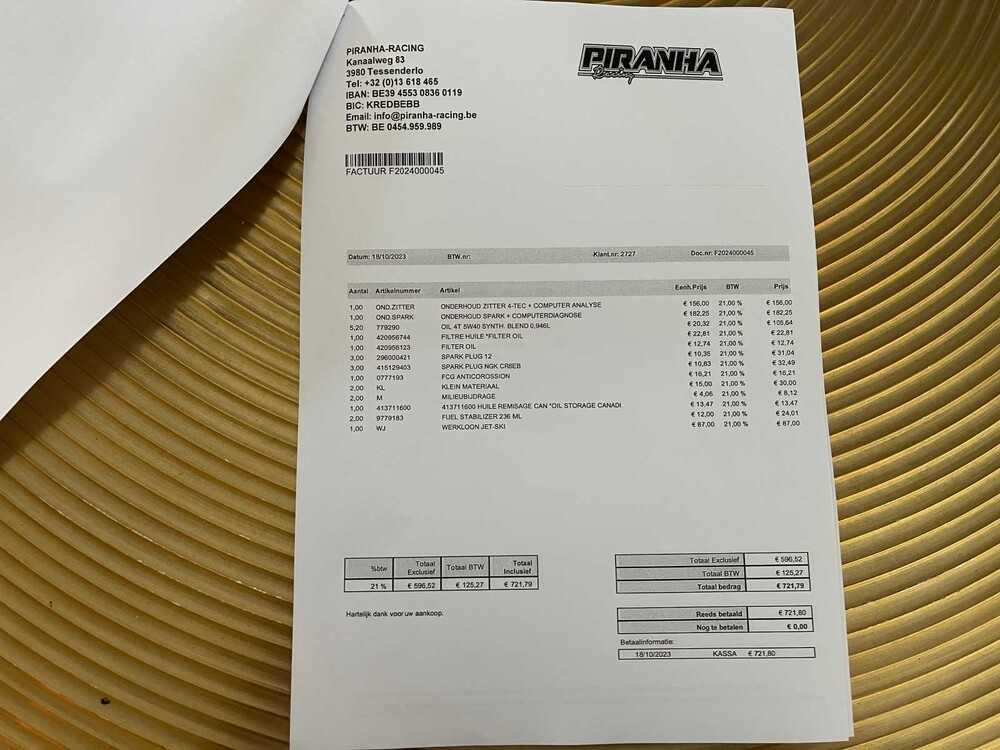 Seadoo Spark TRIXX 90pk 899cc 2018