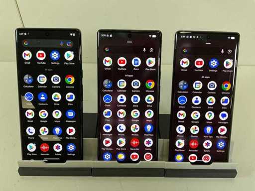 Google Pixel 6 Pro - 128 GB - Gri (3x)