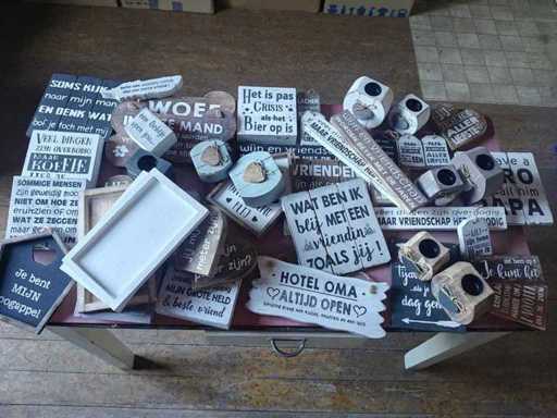 wandspreuken - Wanddecoratie