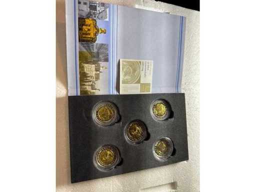 10 Jahre Gemeinschaftswährung 2€ Proben Hamburg/Deutschland