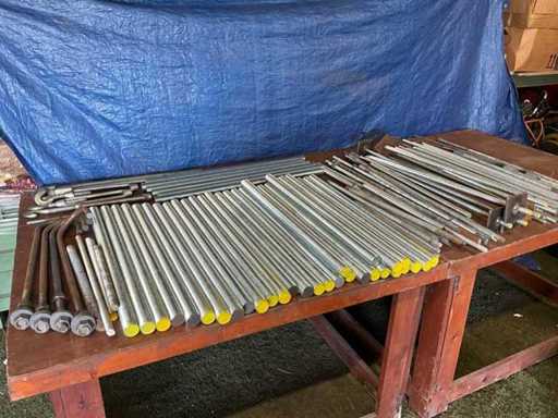 diverse draadstangen