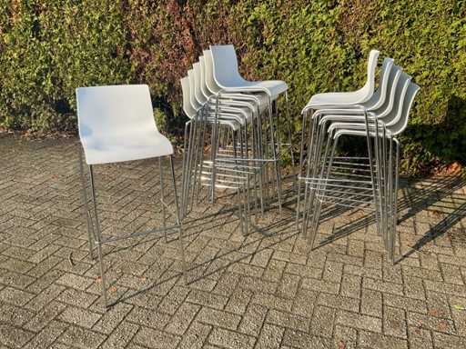 Barkruk - stapelbaar (12x)