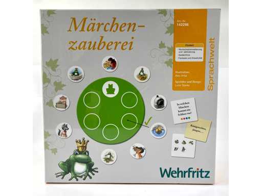 *NOU* Wehrfritz Fairy Tale Magic Language Support Joc pentru copii (100 pcs)