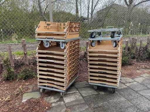 Caisses et dollies de boulangerie Broban