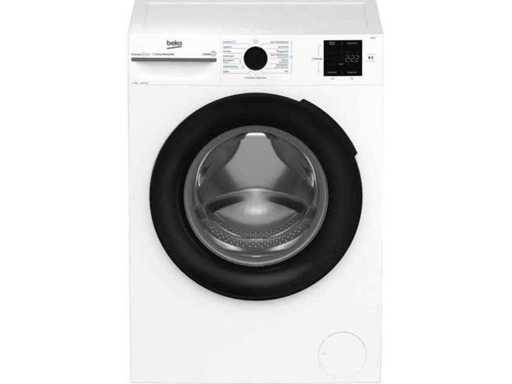 Beko b300 BM3WFU31041X wasmachine Voorlader 10 kg 1351 RPM Zwart, Wit  Duits Display