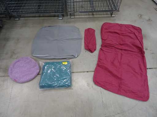 Partia różnych pokryw, 5 palet