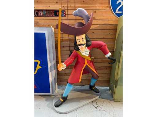 Statue de captain crochet grandeur nature - Decorative object