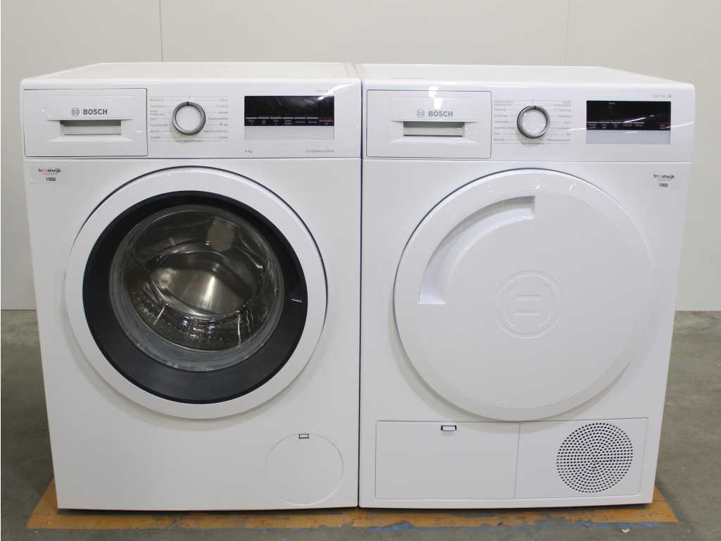 Bosch Series|4 EcoSilence Drive Washing Machine & Bosch Series|4 Dryer