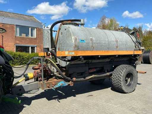 2020 Serbatoio a vuoto trainato / serbatoio di fanghi con sistema di ribaltamento Hyva e pompa a vuoto