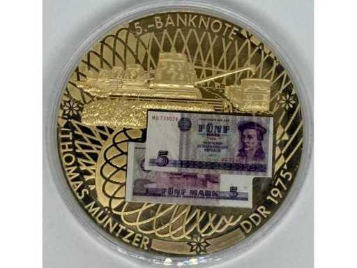 Seyas Amazing Wildlife – Republiek Burundi – 100 frank – Zilverkleurige Herdenkingsmedaille met kleurenprint – 50 mm