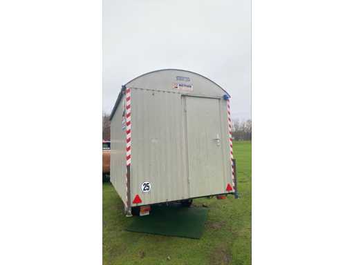 HBU CONSTRUCTION TRAILER 350 SINUS 25 KM/H 