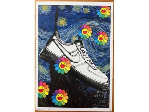 DEATH NYC : Nike Air Sneaker & Van Gogh 54/100