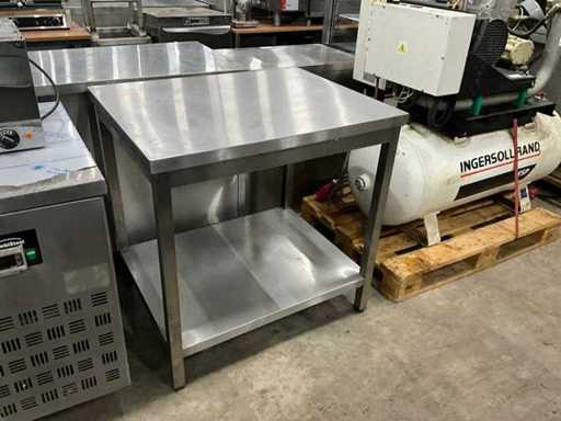 Table de travail en acier inoxydable