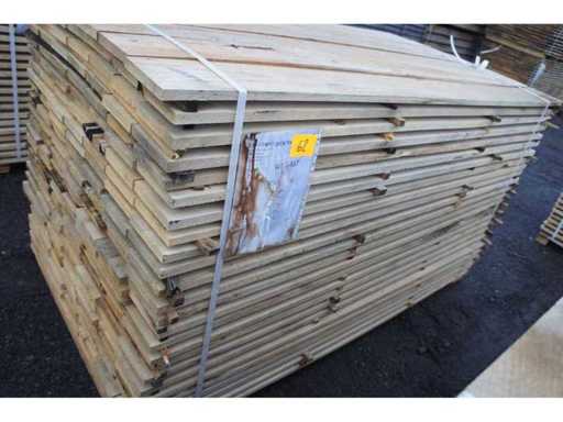 1,26 m³ Eiken planken 22mm