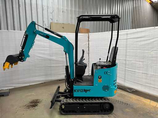 2025 JPC KV12 Mini Excavator - 1.0 Ton - Unused