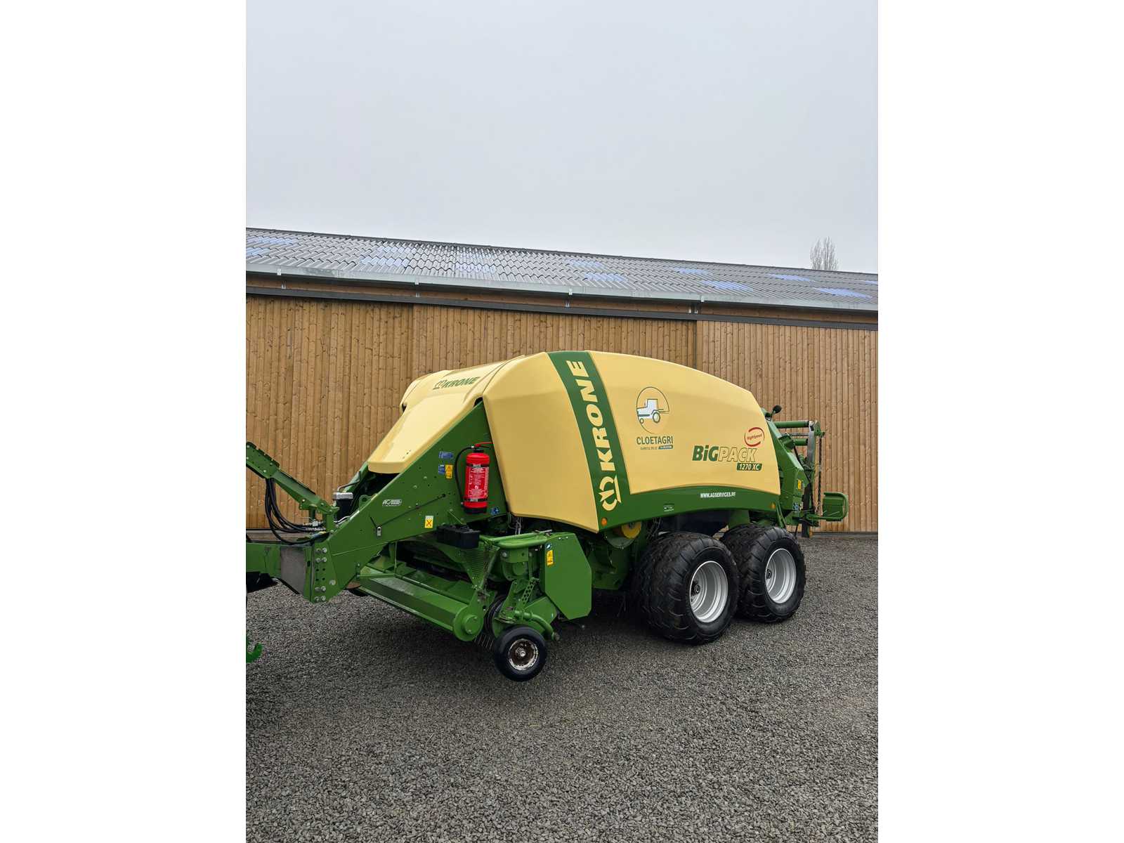 2015 Krone Big Pack 1270 XC HighSpeed Baler