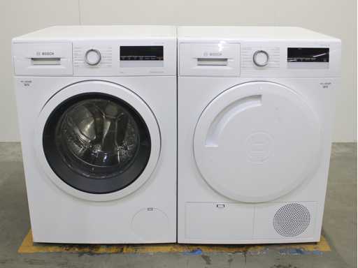 Bosch Serie|4 EcoSilence Drive Wasmachine & Bosch Serie|4 Wasdroger