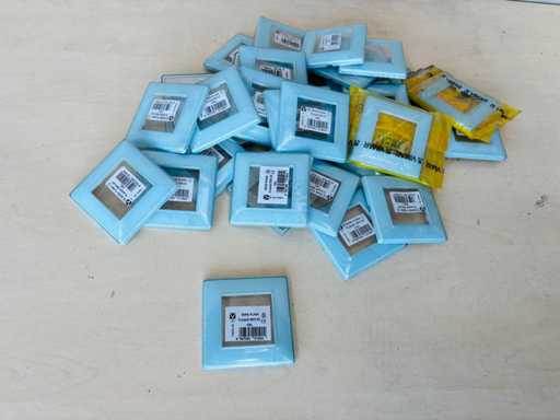 (x30) Plaque décorative pour prise REFLEX AQUA 