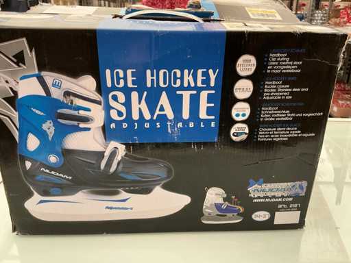 Nijdam. 2187. Eishockey Schlittschuh.Größe 34.