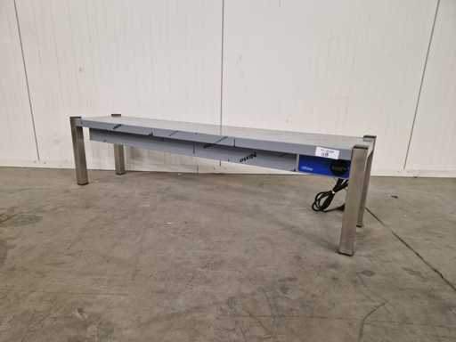 Unninox - 140cm Etagère warmtebrug -  keramisch