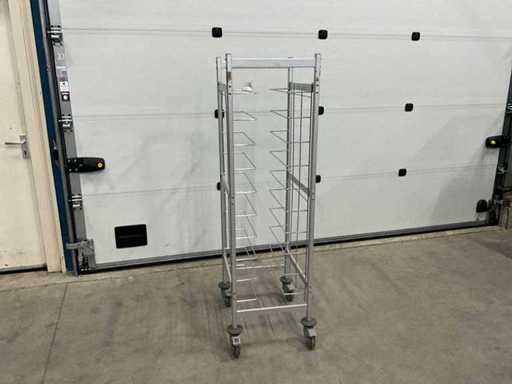 Dienbladen regaalwagen