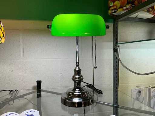 Notarlampe Pate de Verre