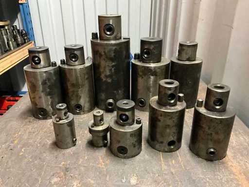 Diverse verlengstukken voor kotterkoppen (10x)