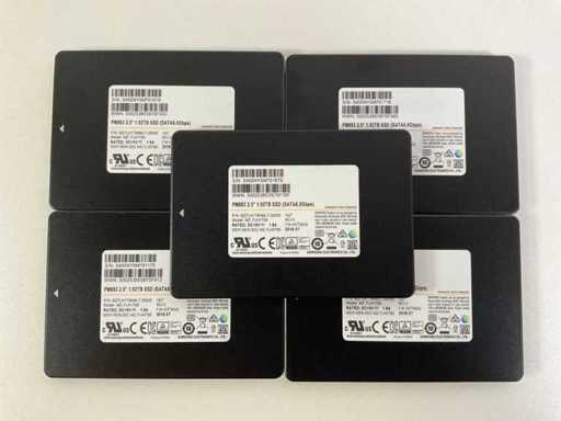 SSD SATA da 2,5 pollici di livello enterprise Samsung (MZ-7LH1T90) (5x)