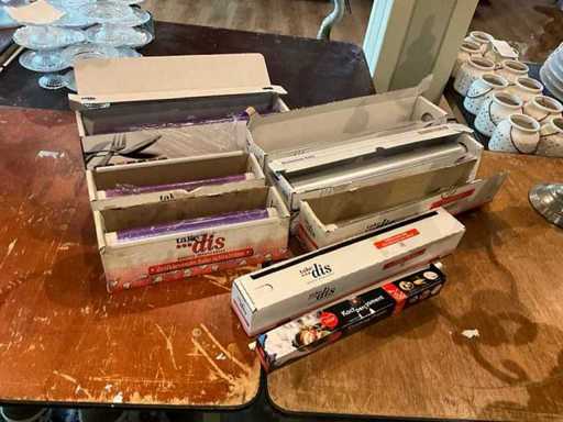 Take dis Vershoud- en aluminiumfolie (8x)