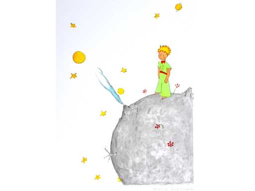 Antoine de Saint Exupéry - Le petit prince - lithograph