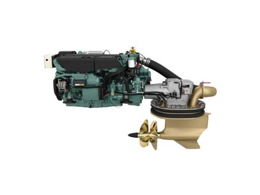 New Volvo Penta IPS500 Engine Set 2x D6-380 Engine Set