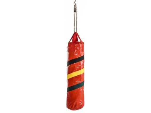 Hermic kinder bokszak rood - 15 kg - Ø22x80 cm