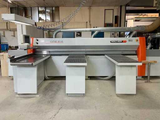 2008 Holz-Her Cut 82 poziomych płyt 6110 Panel Saw Machine
