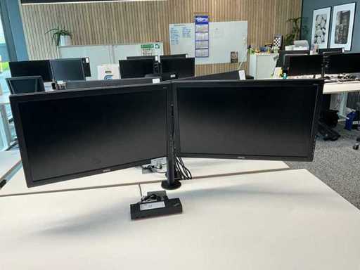 BENQ / LENOVO Monitor/Docking Station Set