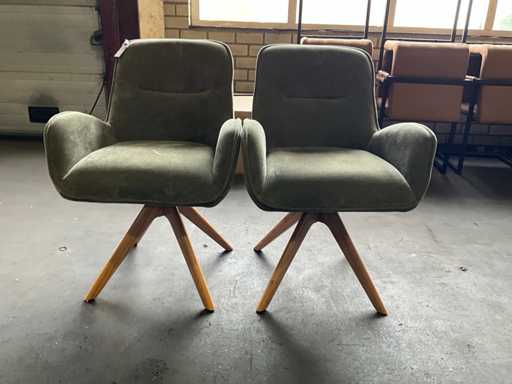 Riviera Maison Urbino Drehbarer Esszimmerstuhl (2x)