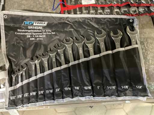 XPTools SR14SAE set de chei și cheie inelară (3x)