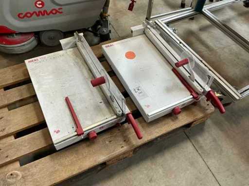Cisaillement guillotine manuel Dahle 1508 (2x)